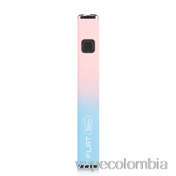 Vape Recargable Yocan Flat Slim 350mah Batería Azul Rosa